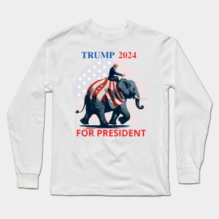 Trump 2024 Long Sleeve T-Shirt